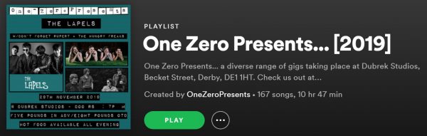 One Zero Presents... [2019]